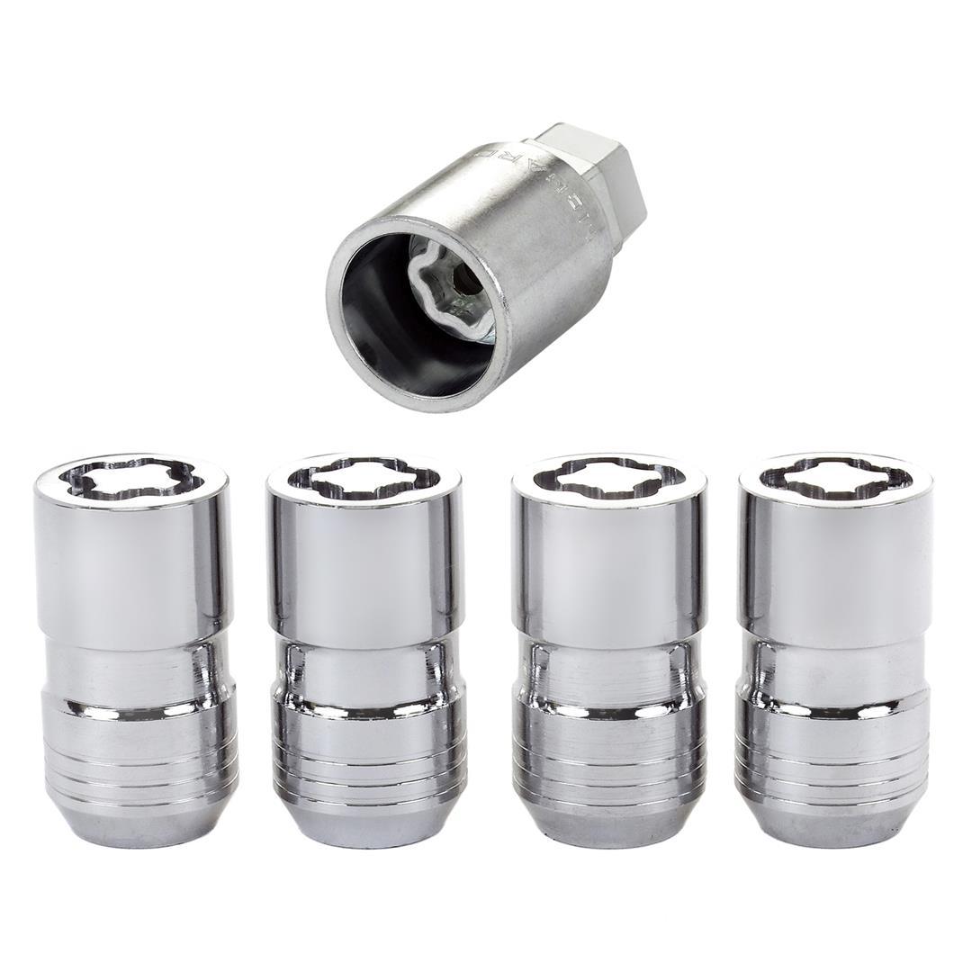 MCGARD 24215 Chrome Cone Seat Wheel Locks (M14 X 1.5 Thread Size) - Set of 4 - High quality product image showing MCGARD 24215 Chrome Cone Seat Wheel Locks (M14 X 1.5 Thread Size) - Set of 4 details and features
