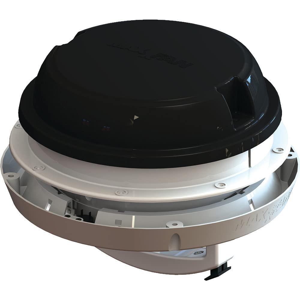 MAXXAIR 00-03810B Fan Dome, 6 INCH Fan, Black - Product image