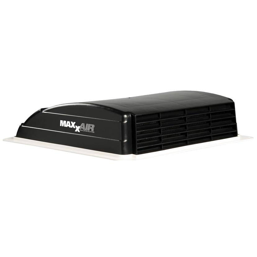 MAXXAIR 00-03851 Maxxfan Mini Plus Vent 6 INCH Single Speed Exhaust Fan - Quiet and Energy Efficient RV Ventilation & Lighting, Black - Product image