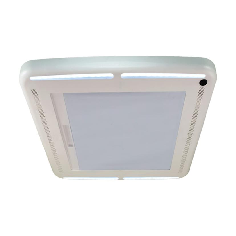 MAXXAIR 00-03901 Maxxshade Plus - Lightweight RV Window Shade, Blocks Out Sunlight & UV Rays, Easy Installation, LED Accent Lighting - Product image