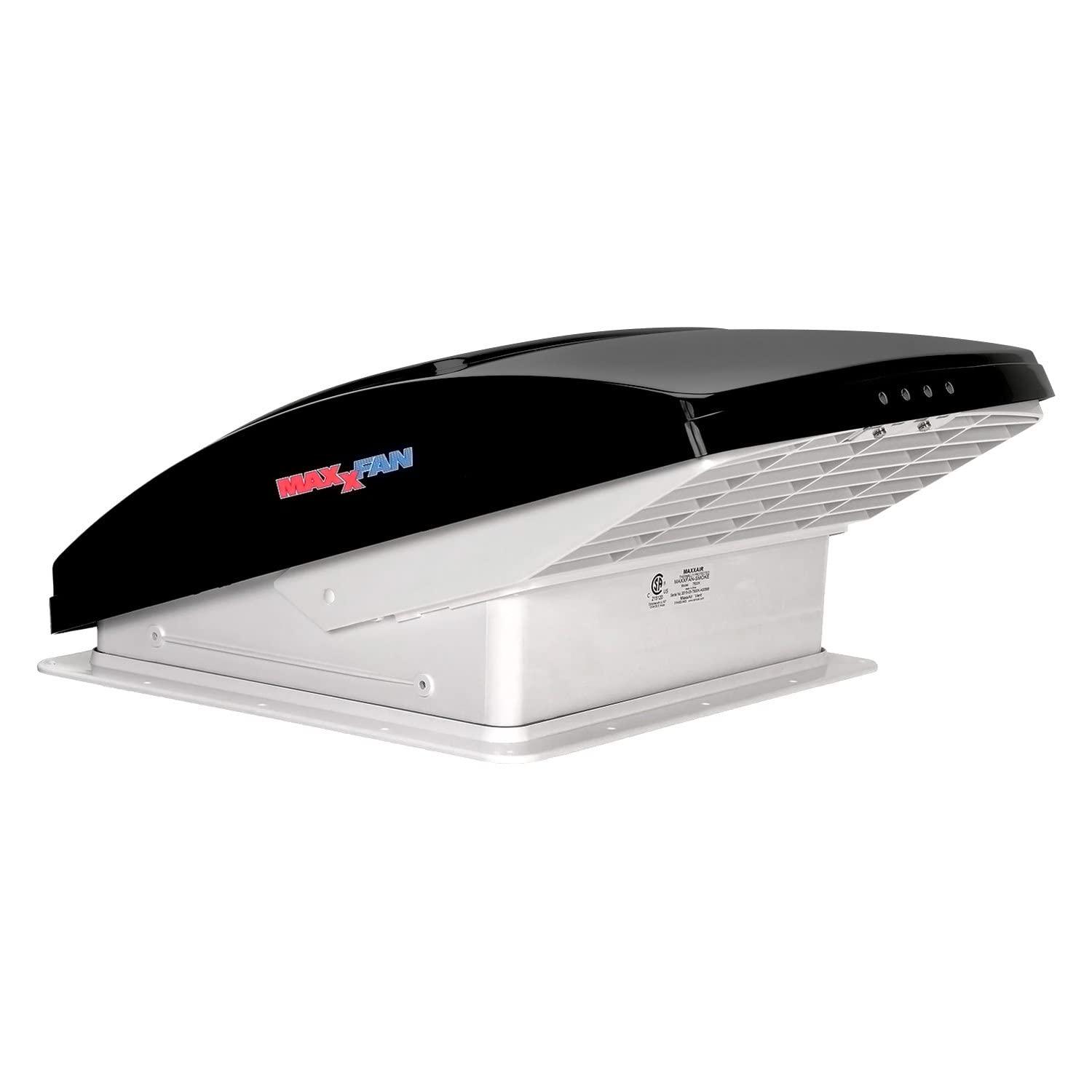 MAXXAIR 00-06200K MaxxFan Ventillation Fan with Smoke Lid and Manual Opening Keypad Control - Product image