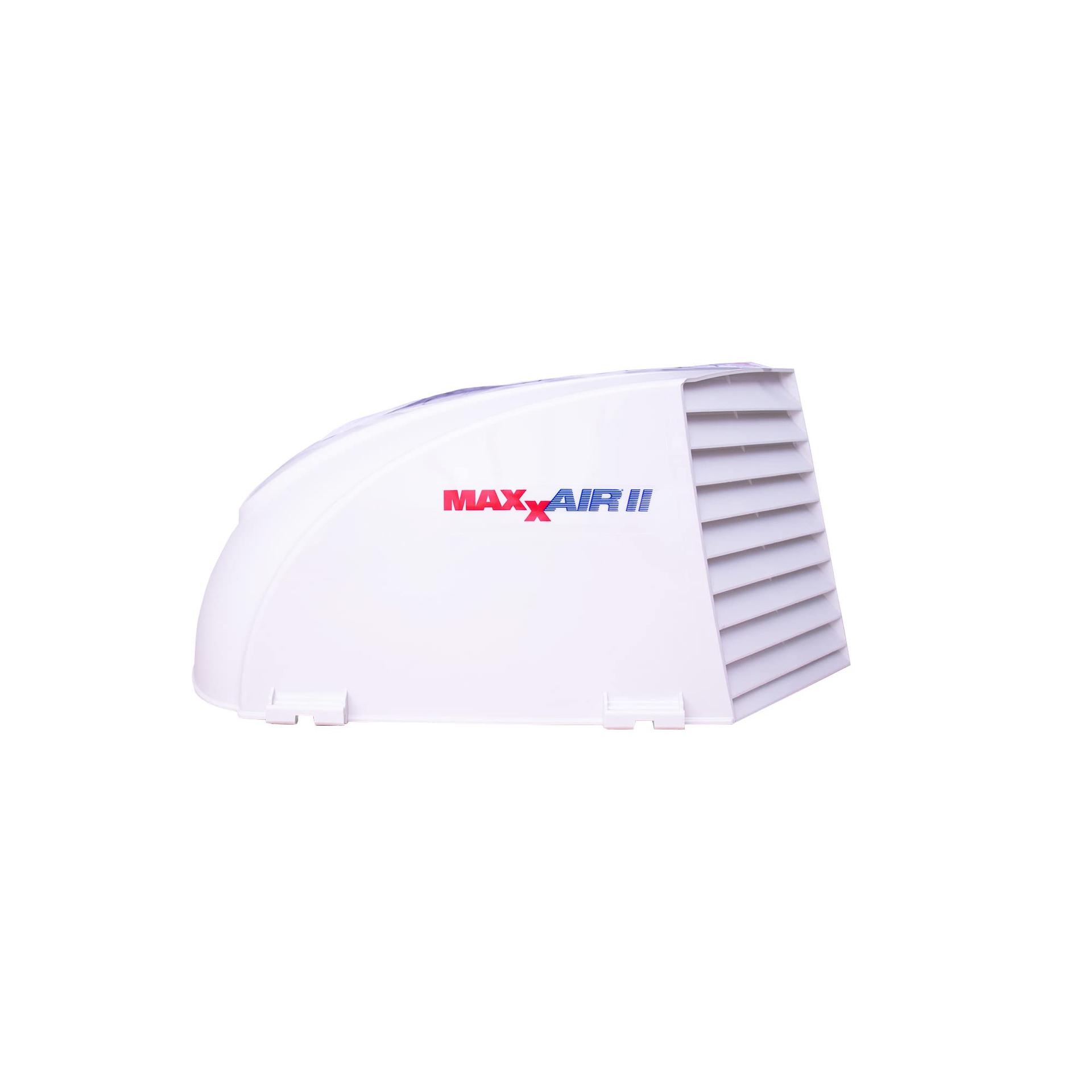 MAXXAIR 00-933081 Maxx II Standard Vent Cover, One Piece Design, Super Tough Wind Resistant Cover for Roof Vents, White - Product image