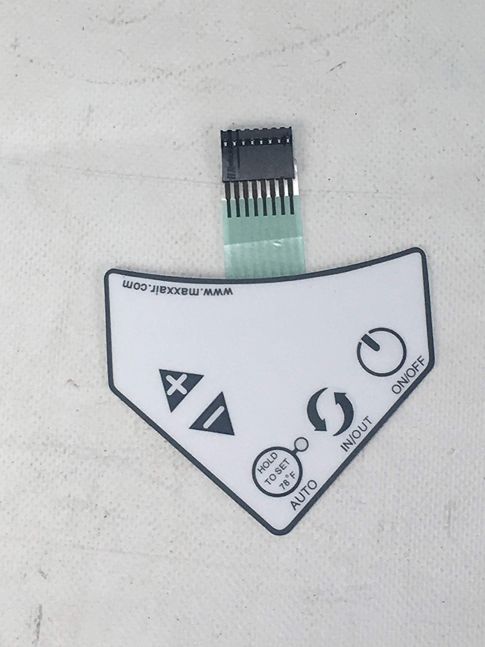 MAXXAIR 10-21299K KEYPAD 8-PIN INTAKE/EXH - Product image