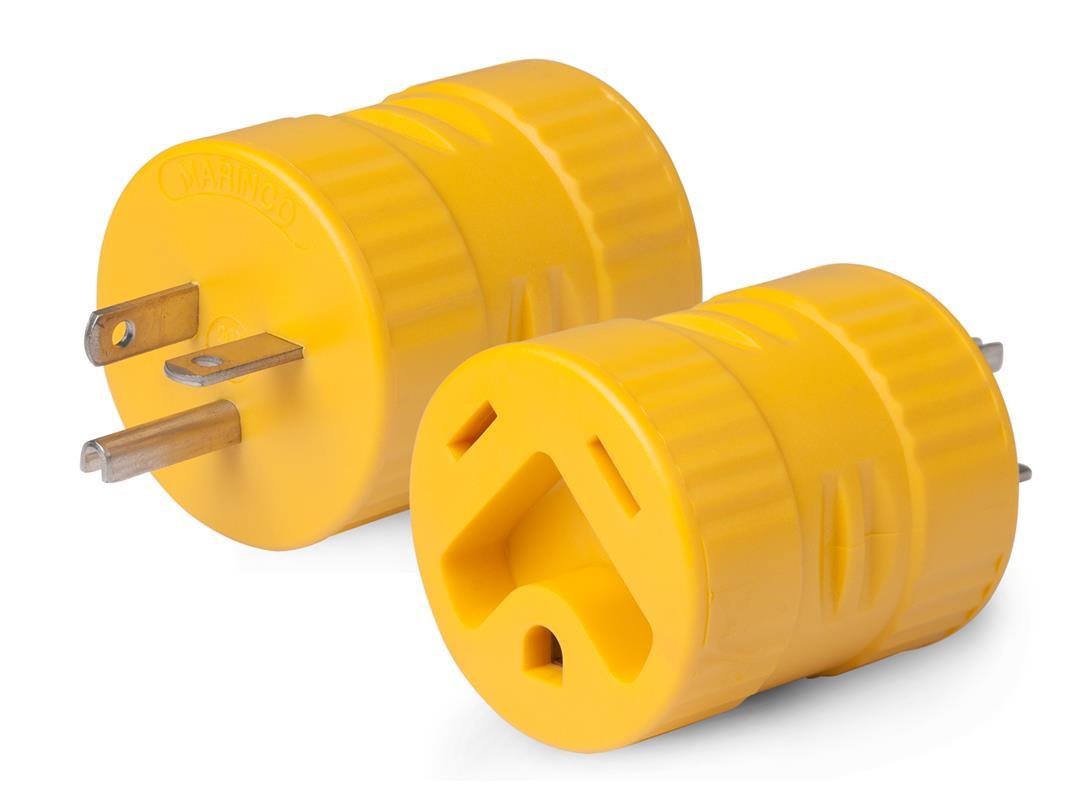 MARINCO 126A RV Electrical Adapter (5-20 plug to 30A RV conn) - The Twister Group Tools product