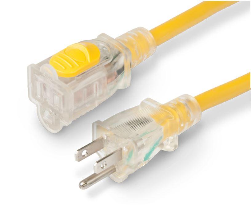 MARINCO 151225RV Park Power Heavy-Duty 15A 12/3 Extension Cord - 25