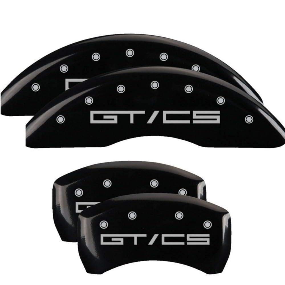 MGP CALIPER 10201SGTCBK Mustang GT/CS Black Powder Coat Finish, Silver Characters, Set of 4 - High quality product image showing MGP CALIPER 10201SGTCBK Mustang GT/CS Black Powder Coat Finish, Silver Characters, Set of 4 details and features