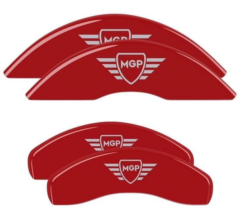 MGP CALIPER 10256SMGPRD MGP, Red/Silver