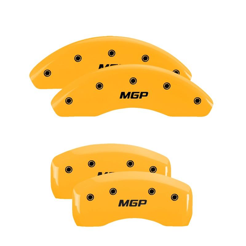 MGP CALIPER 16244SMGPYL Yellow Powder Coat Finish, Black Characters, Set of 4 - The Twister Group Tools product