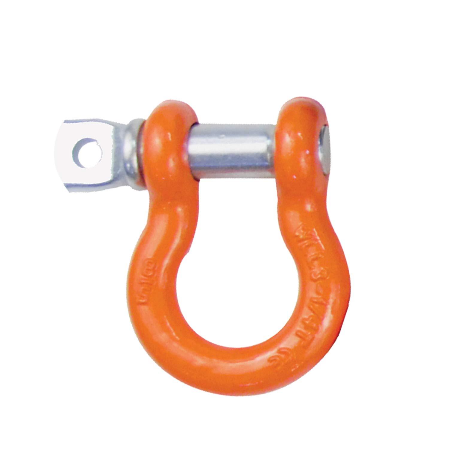 MILE MARKER 60-50134 Orange Winch Shackle (3/4 in. 4.75 Tons) - High quality product image showing MILE MARKER 60-50134 Orange Winch Shackle (3/4 in. 4.75 Tons) details and features