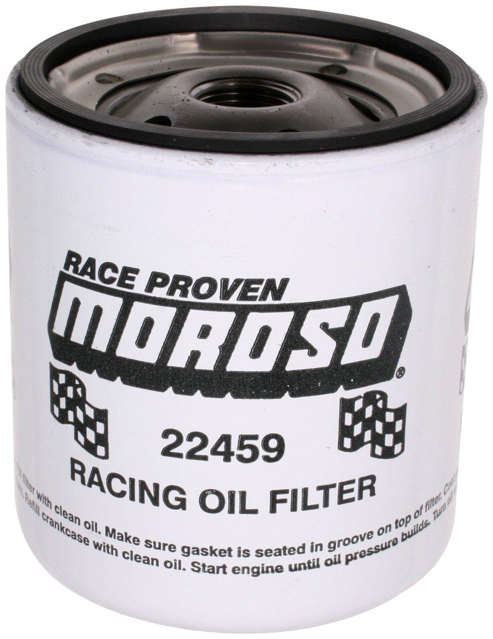 MOROSO 22459 Racing Oil Filter, Chevy, Short, PH30 TG30 L20049 51069 PF25 6438261 HP-2002 LF225 - High quality product image showing MOROSO 22459 Racing Oil Filter, Chevy, Short, PH30 TG30 L20049 51069 PF25 6438261 HP-2002 LF225 details and features