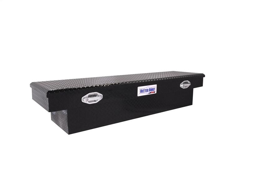 BETTER BUILT 79210986 SEC Aluminum 70 INCH Crossover Truck Box, Black, Single Lid