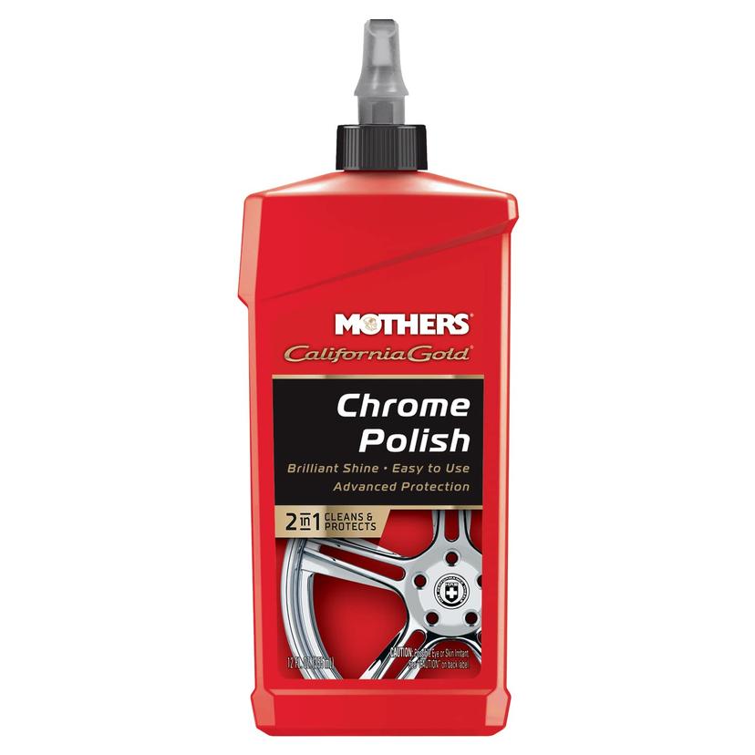 MOTHERS 05212 0California Gold Chrome Polish, 12 oz.