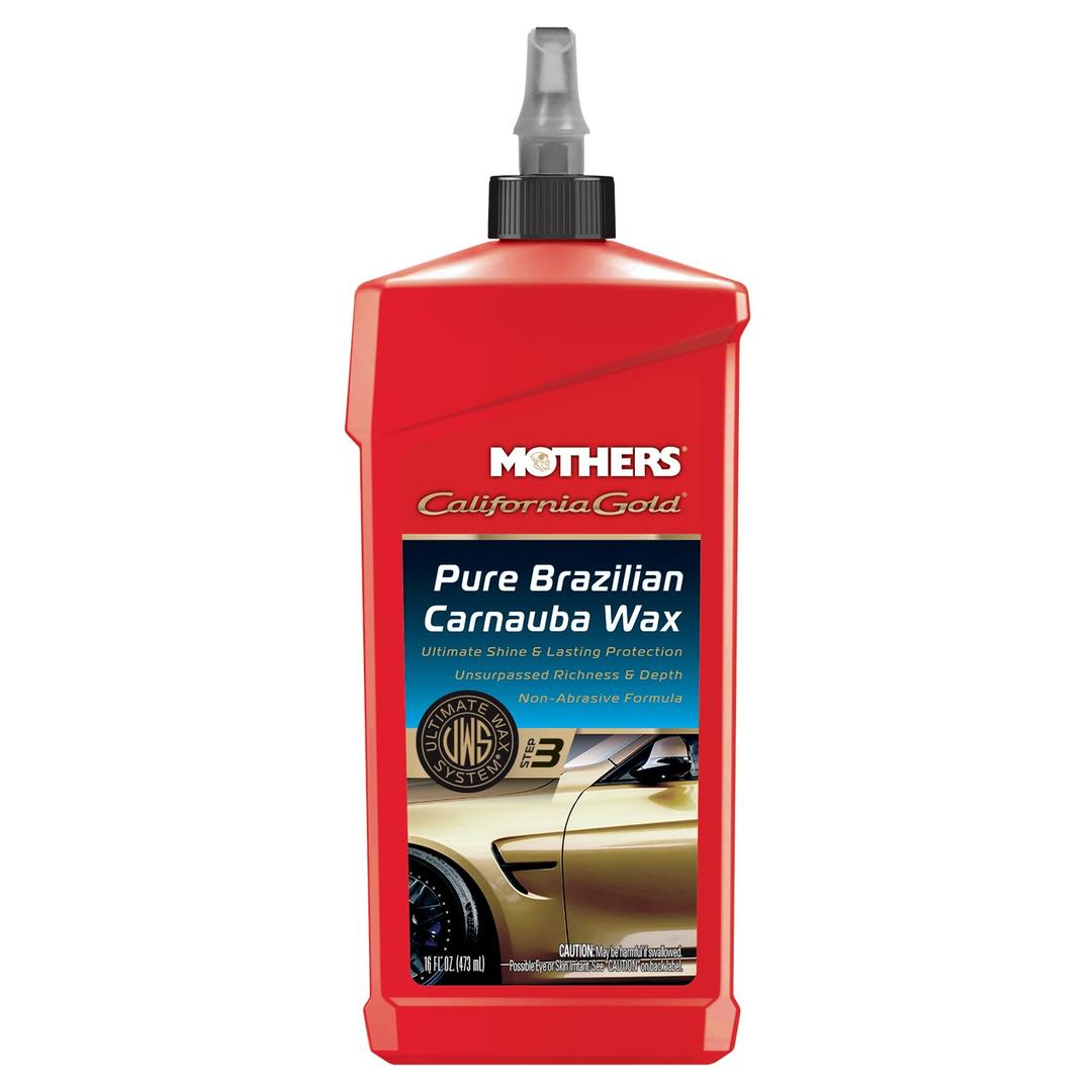 MOTHERS 05750 California Gold Pure Brazilian Carnauba Liquid Wax (Ultimate Wax System, Step 3) - 16 oz. - The Twister Group Tools product