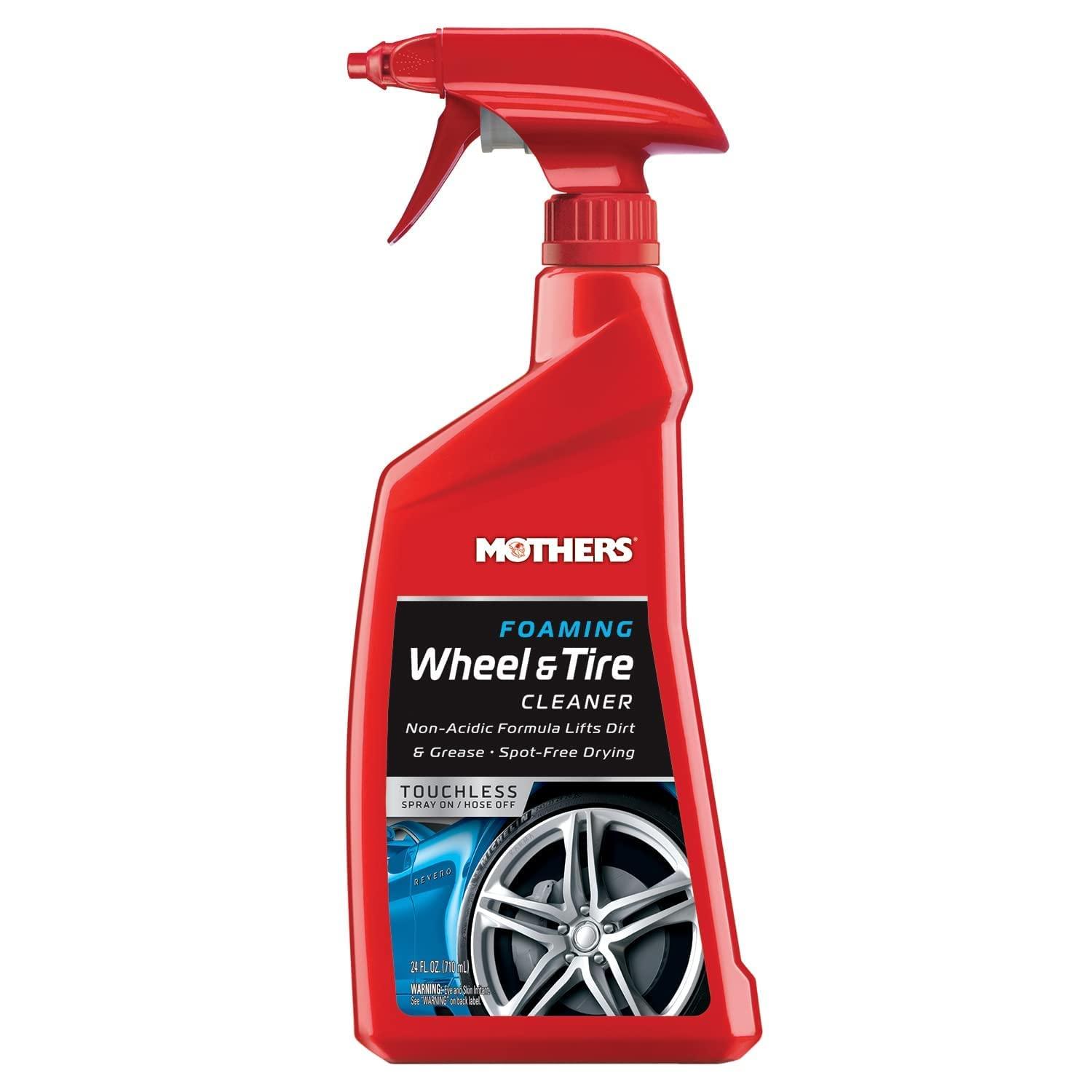 MOTHERS 05924 Foaming Wheel & Tire Cleaner - 24 oz. - High quality product image showing MOTHERS 05924 Foaming Wheel & Tire Cleaner - 24 oz. details and features