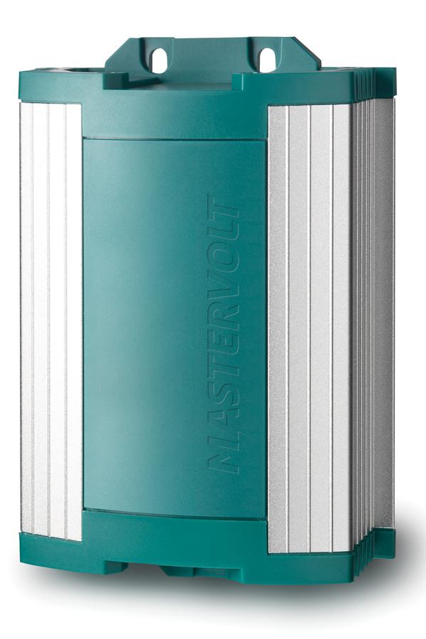 MASTERVOLT 43020600 CHARGEMASTER 24/6 SEALED (IP65), For 24 Volt Batteries; Automotive 1-Bank Charger; 230 Volt Power Supply; 50/60Hz Input; 3 Step Fully Automatic; 6 Amp Charging Current; 7.1 Inch Height x 4.8 Inch Width x 2.0 Inch Depth; LED Display