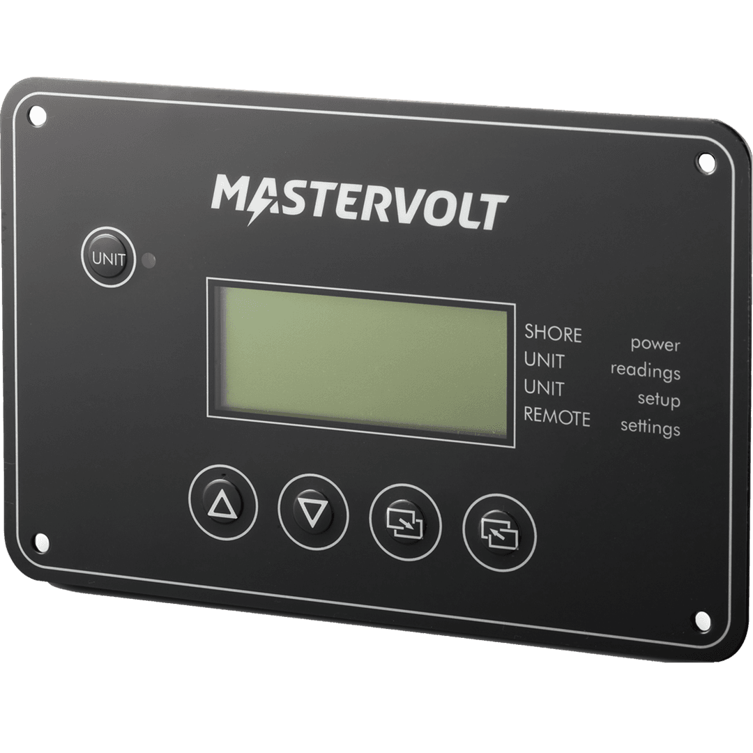 MASTERVOLT 77010700 PowerCombi Remote Control Panel (80104) - High quality product image showing MASTERVOLT 77010700 PowerCombi Remote Control Panel (80104) details and features