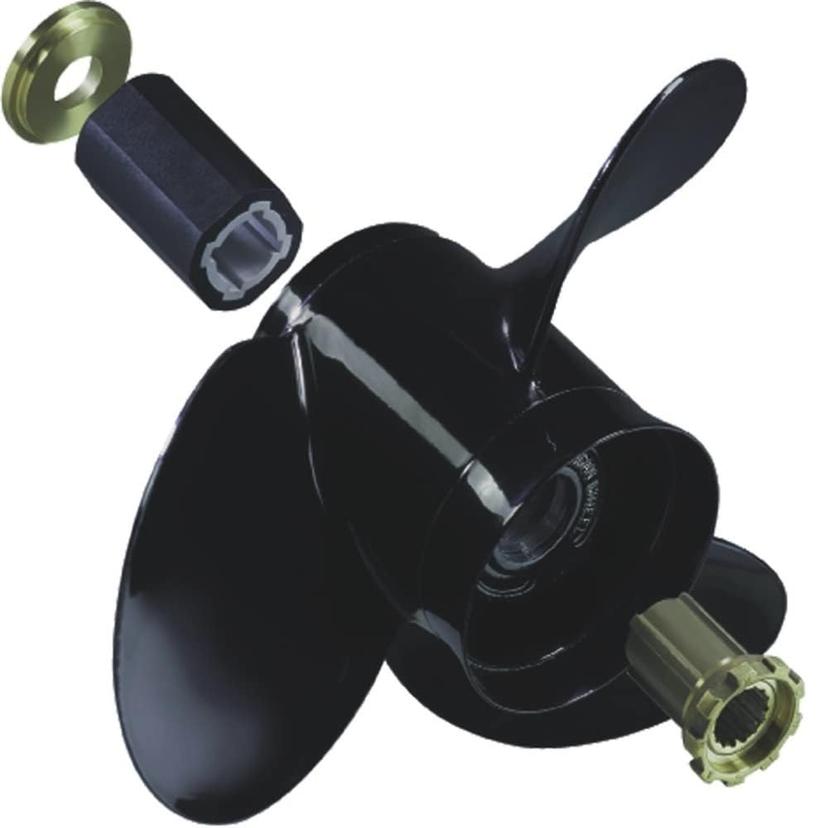 MICHIGAN WHEEL 992506 E-Series 3-Blade Aluminum Propeller - RH, 10-1/8 INCH Diameter x 14 INCH Pitch