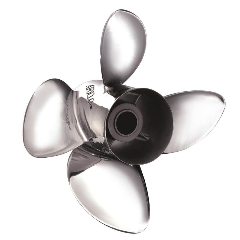 MICHIGAN WHEEL 993203 Apollo A-Series 4-Blade Stainless Steel Propeller - RH, 14-5/8 INCH Diameter x 16 INCH Pitch