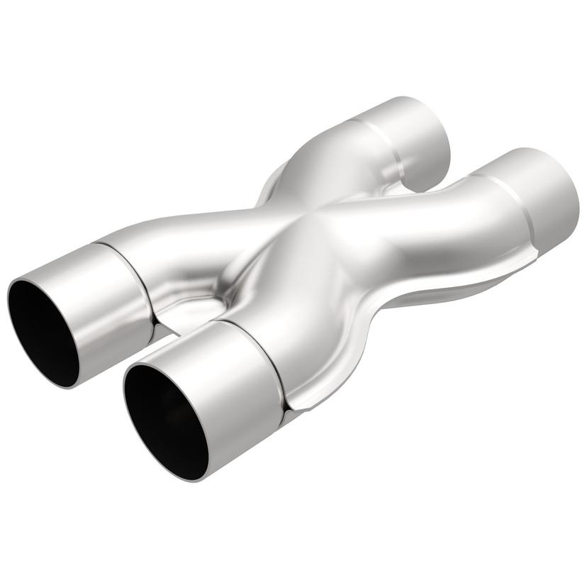 MAGNAFLOW 10791 Exhaust Tru-X Crossover X-Pipe 2.5 INCH/2.5 INCH Inlet/Outlet, Stainless Steel