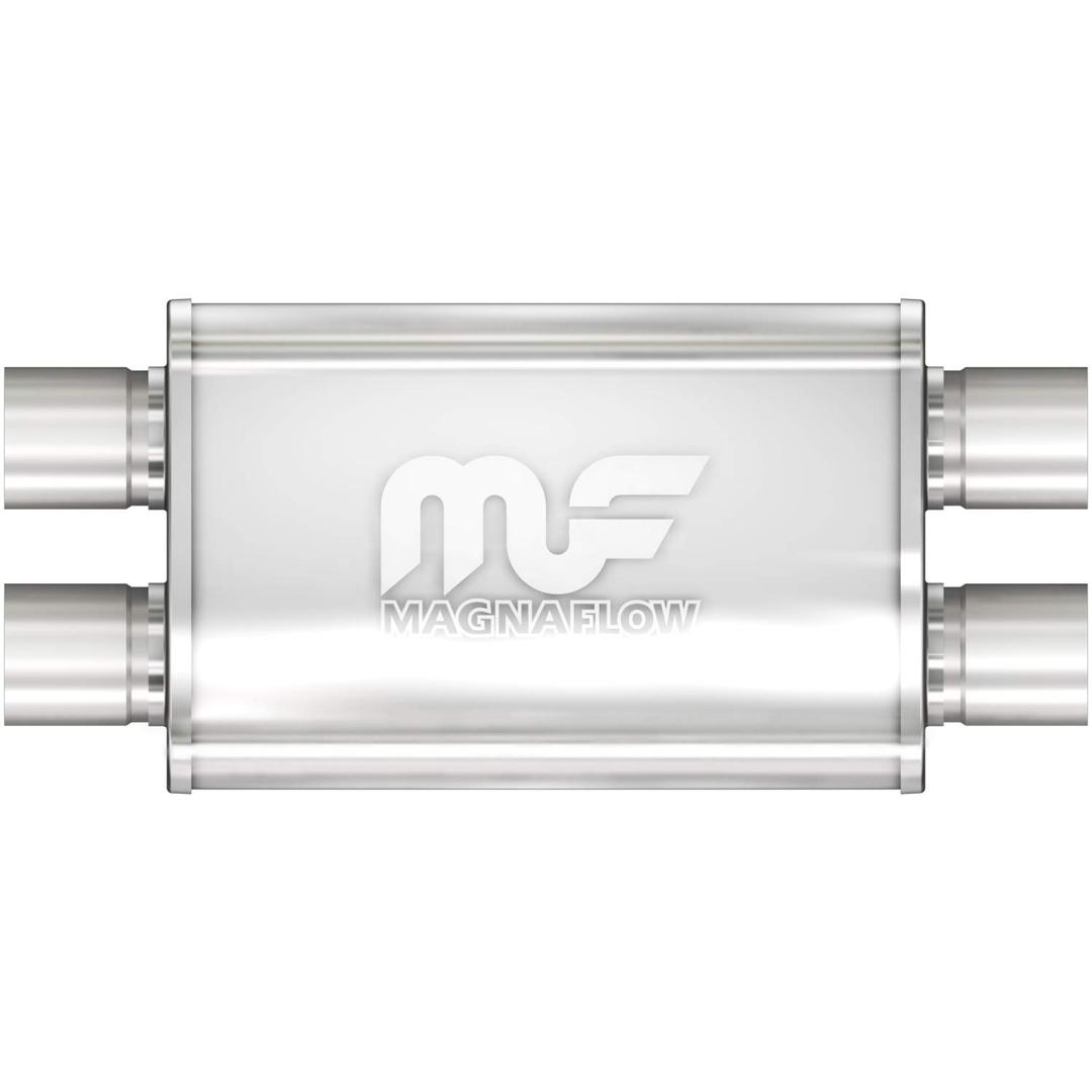MAGNAFLOW 11386 X-PIPE Performance Muffler | 2.5 INCH Inlet/Outlet - The Twister Group Tools product