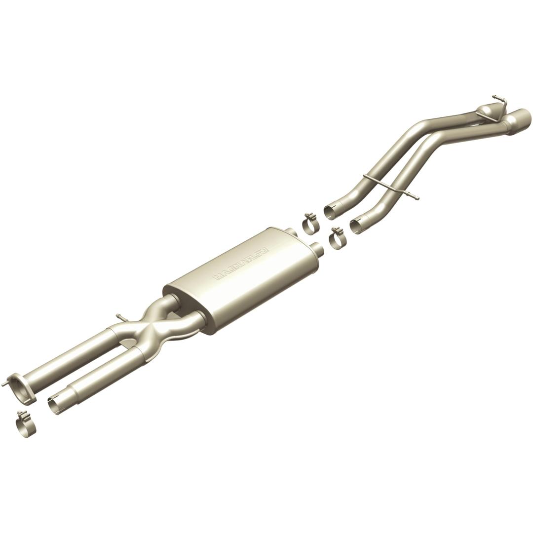 MAGNAFLOW 15770 Exhaust System Cat-Back, Street Series, For 2003-2006 Hummer H2, Dual Straight Passenger Side Rear Exit Style - The Twister Group Tools product