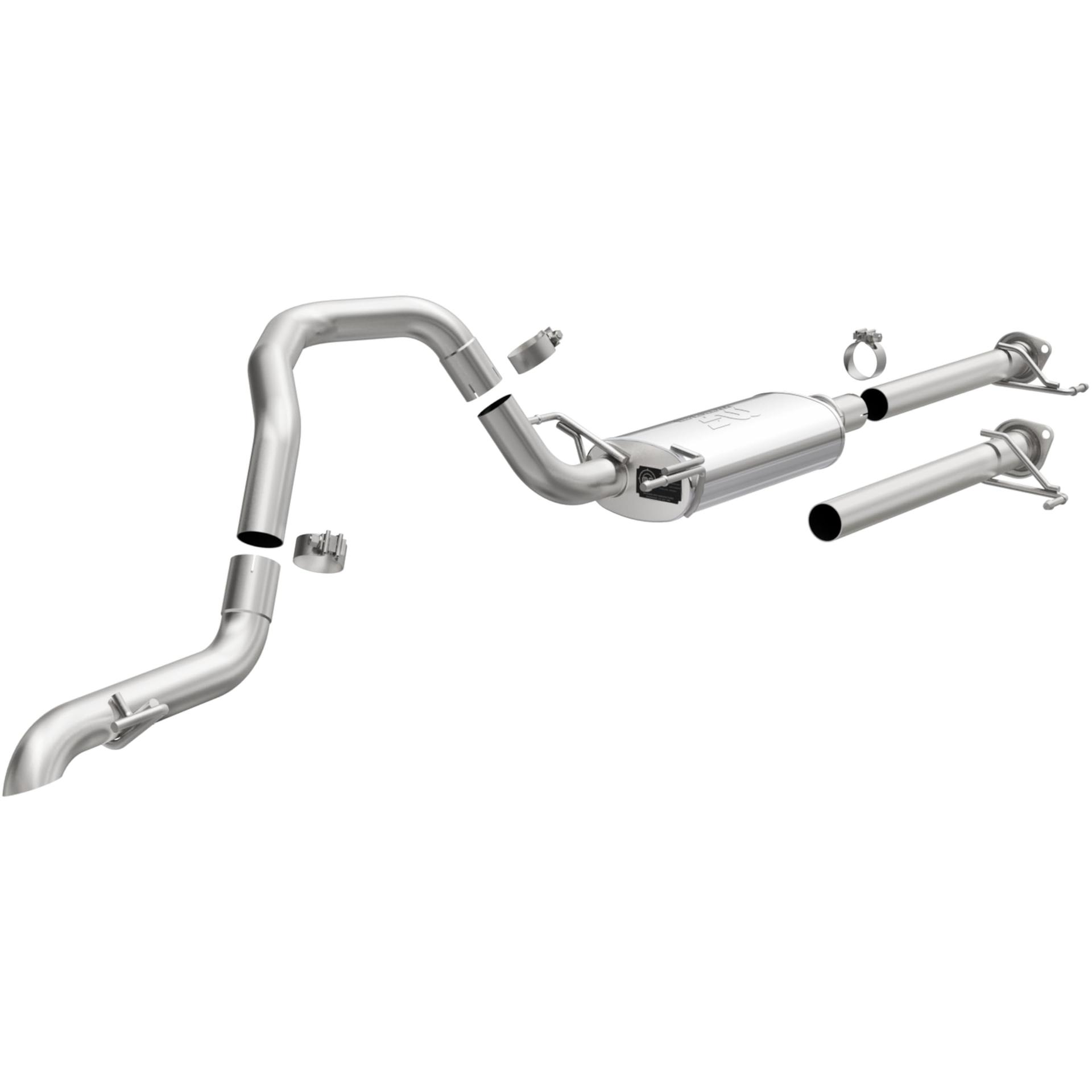 MAGNAFLOW 19544 Exhaust System Cat-Back, Overland Series, For 2010-2023 Lexus GX460, For 2003-2009 Lexus GX470, For 2003-2009 Toyota 4Runner, Single Passenger Side Rear Exit Style - High quality product image showing MAGNAFLOW 19544 Exhaust System Cat-Back, Overland Series, For 2010-2023 Lexus GX460, For 2003-2009 Lexus GX470, For 2003-2009 Toyota 4Runner, Single Passenger Side Rear Exit Style details and features