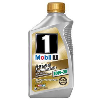 MOBIL 102990 M1 EP 10W30 6X1 QT., SAE 10W30; Full Synthetic; 1 Quart Bottle; Extended Performance Formula (Case of 6) - High quality product image showing MOBIL 102990 M1 EP 10W30 6X1 QT., SAE 10W30; Full Synthetic; 1 Quart Bottle; Extended Performance Formula (Case of 6) details and features