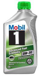 MOBIL 112746 1part No. (Advanced fuel economy) 0W-30 Motor Oil - 1 Quart - High quality product image showing MOBIL 112746 1part No. (Advanced fuel economy) 0W-30 Motor Oil - 1 Quart details and features