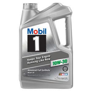 MOBIL 122326 Oil; SAE 10W30; Synthetic; 5 Quart Jug; Single - The Twister Group Tools product