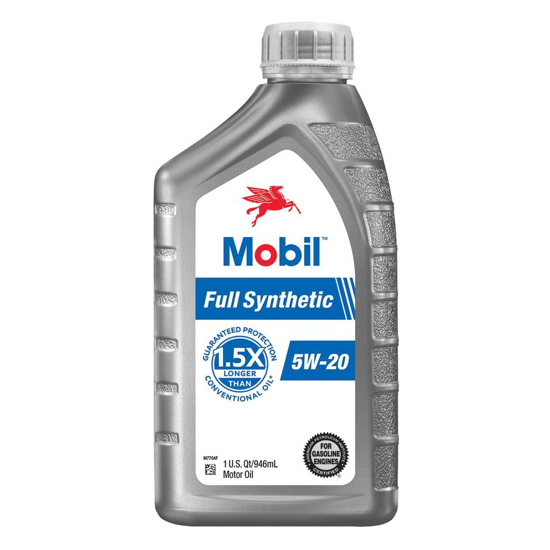 MOBIL 125196 Full Synthetic Motor Oil 5W-20, 1 Quart (Case of 6) - The Twister Group Tools product