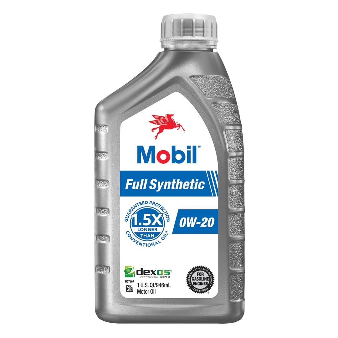 MOBIL 125197 Full Synthetic Motor Oil 0W-20, 1 Quart (Case of 6) - The Twister Group Tools product