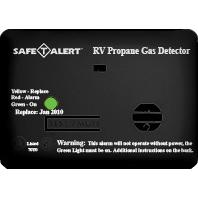 SAFE-T-ALERT 20441PBL 20-441-P-BL Mini Hard-Wired Propane/LP Gas Alarm - 12V, 20 Series, Black