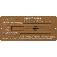 SAFE-T-ALERT 35742BR 35-742-BR 35 Series Dual LP/CO Alarm - Flush Mount, Brown - High quality product image showing SAFE-T-ALERT 35742BR 35-742-BR 35 Series Dual LP/CO Alarm - Flush Mount, Brown details and features