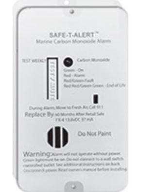 SAFE-T-ALERT FX4MARINE2 MARINE CARBON MONOXIDE ALARM 2 PK