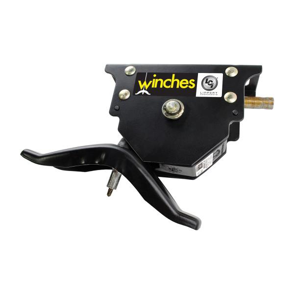 LIPPERT 159056 RV Spare Tire Winch,Black - The Twister Group Tools product