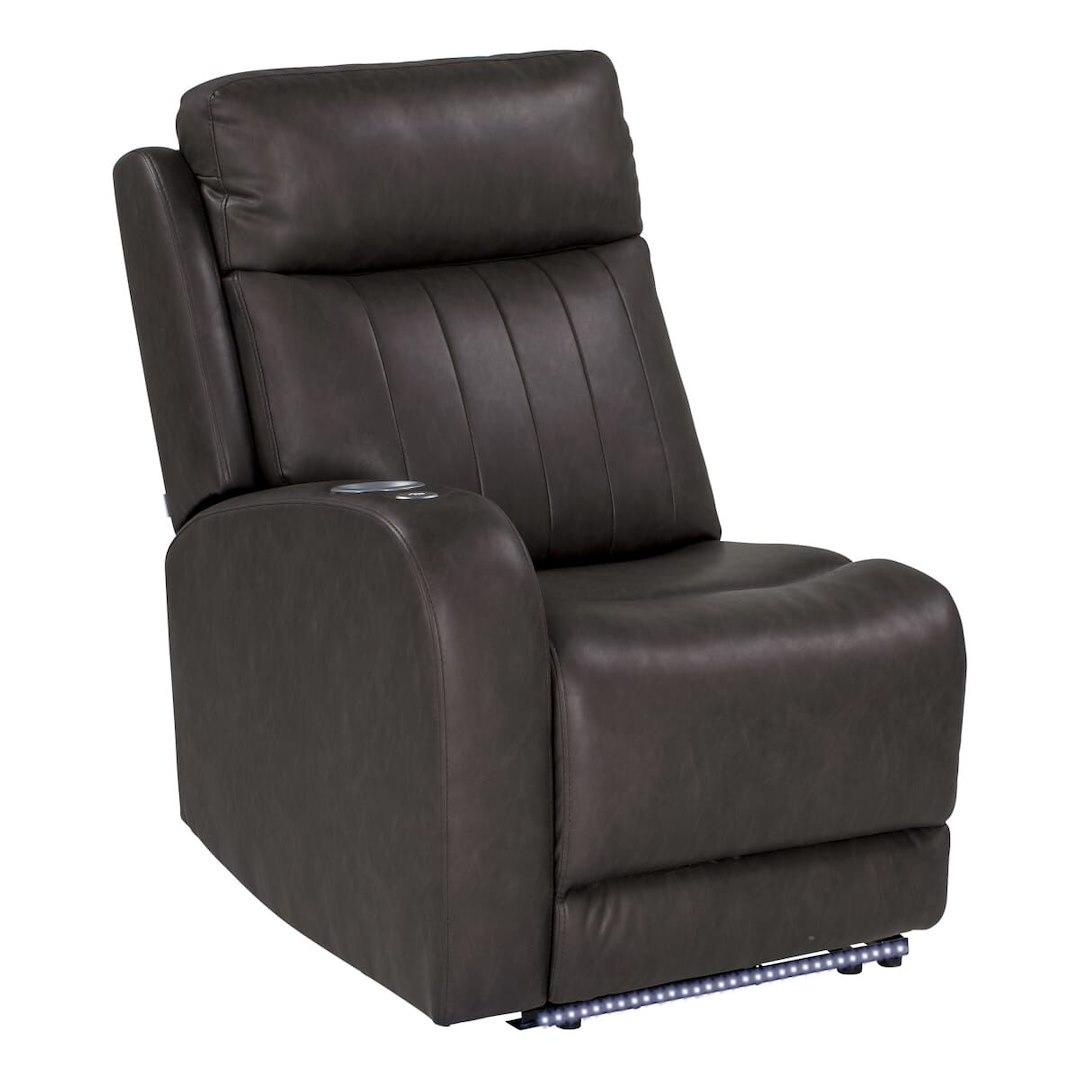 LIPPERT 2020129316 SEISMIC RIGHT HAND RECLINER, Right Hand Recliner; Seismic Series; 27-1/2 Inch Width x 38 Inch Depth x 41 Inch Height Overall; 64 Inch Reclining Depth; 22 Inch Width x 21 Inch Depth x 19 Inch Height Sitting Surface; Millbrae - The Twister Group Tools product