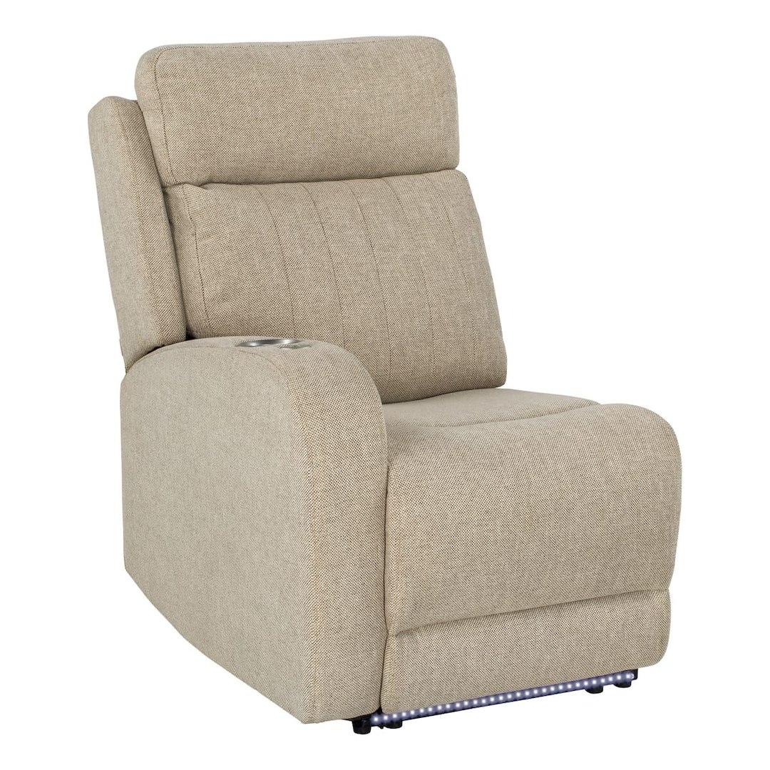 LIPPERT 2020129336 SEISMIC RIGHT HAND RECLINER, Right Hand Recliner; Seismic Series; 27-1/2 Inch Width x 38 Inch Depth x 41 Inch Height Overall; 64 Inch Reclining Depth; 22 Inch Width x 21 Inch Depth x 19 Inch Height Sitting Surface; Norlina - The Twister Group Tools product