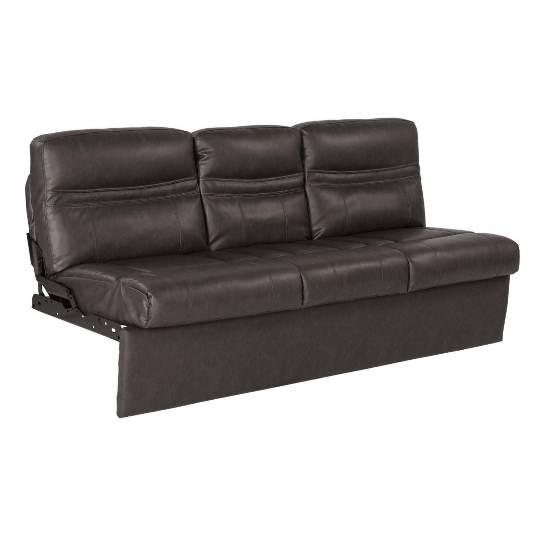 LIPPERT 2020129840 JACKNIFE SOFA-72, Jack Knife; 72 Inch Width x 30 Inch Depth x 34 Inch Height Overall; 69 Inch Width x 20 Inch Depth x 19 Inch Height Seating Surface Size; 69 Inch Width x 42 Inch Depth x 19 Inch Height Sleeping Surface Size - The Twister Group Tools product