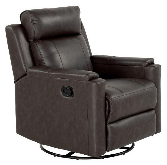 LIPPERT 2020129853 Thomas Payne 377710 Majestic Chocolate 2-Arm Swivel Glider Recliner with Heat & Wand - High quality product image showing LIPPERT 2020129853 Thomas Payne 377710 Majestic Chocolate 2-Arm Swivel Glider Recliner with Heat & Wand details and features