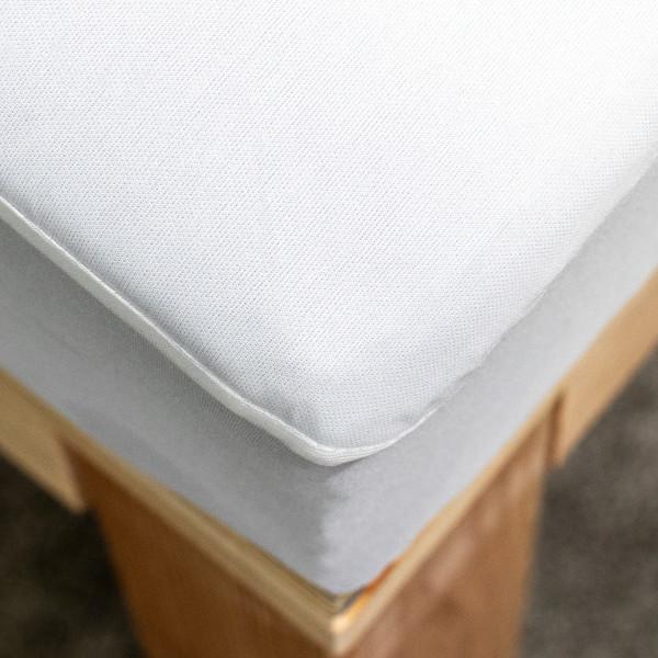 LIPPERT 2020218504 Thomas Payne Mattress Protector - Narrow King, White - High quality product image showing LIPPERT 2020218504 Thomas Payne Mattress Protector - Narrow King, White details and features
