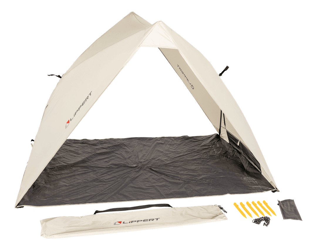 LIPPERT 2022114834 Picnic Popup Sun Shelter for Camping, Beach Trips and Outdoor Concerts - Tent - The Twister Group Tools product