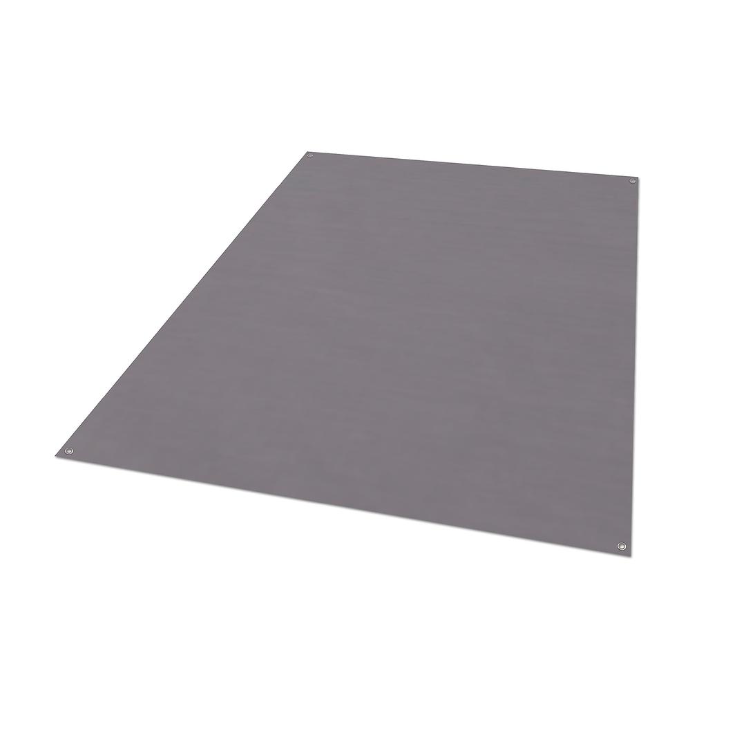 LIPPERT 2022115664 8FT x 12FT Grey All-Weather Outdoor Patio Rug for RVs and Campers with Polyvinyl Fabric, Tight Weave, Finished Edges, Reinforced Corners, Resistant to Fading - The Twister Group Tools product