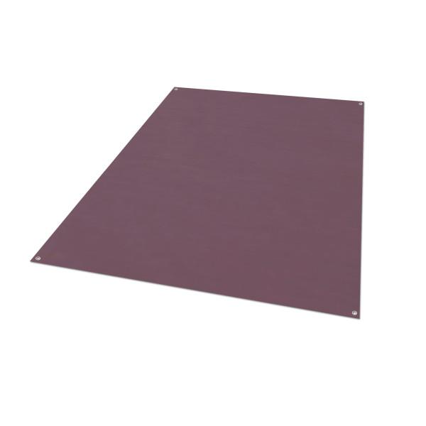 LIPPERT 2022115674 LIPPERT OUTDOOR PATIO RUG - BURGUND, 20 Foot Length x 8 Foot Width; Burgundy; Polyvinyl; Non-Reversible Fabric; UV/ Mold/ Mildew Resistant; With Grommets; With Carry Bag; Without Stakes - The Twister Group Tools product