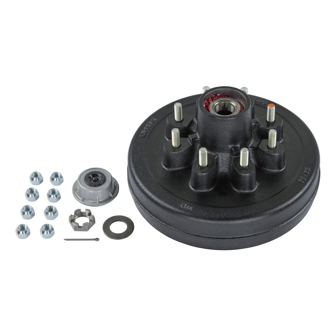 LIPPERT 2024013260 AP KIT - BRAKE HD 865 1/2 STUD COMP, Hub And Drum; Fits Lippert 7000 Pound Axle; 8 x 6-1/2 Inch Diameter Bolt Pattern; Electric Brakes; 12 Inch Diameter; Cast Iron - The Twister Group Tools product