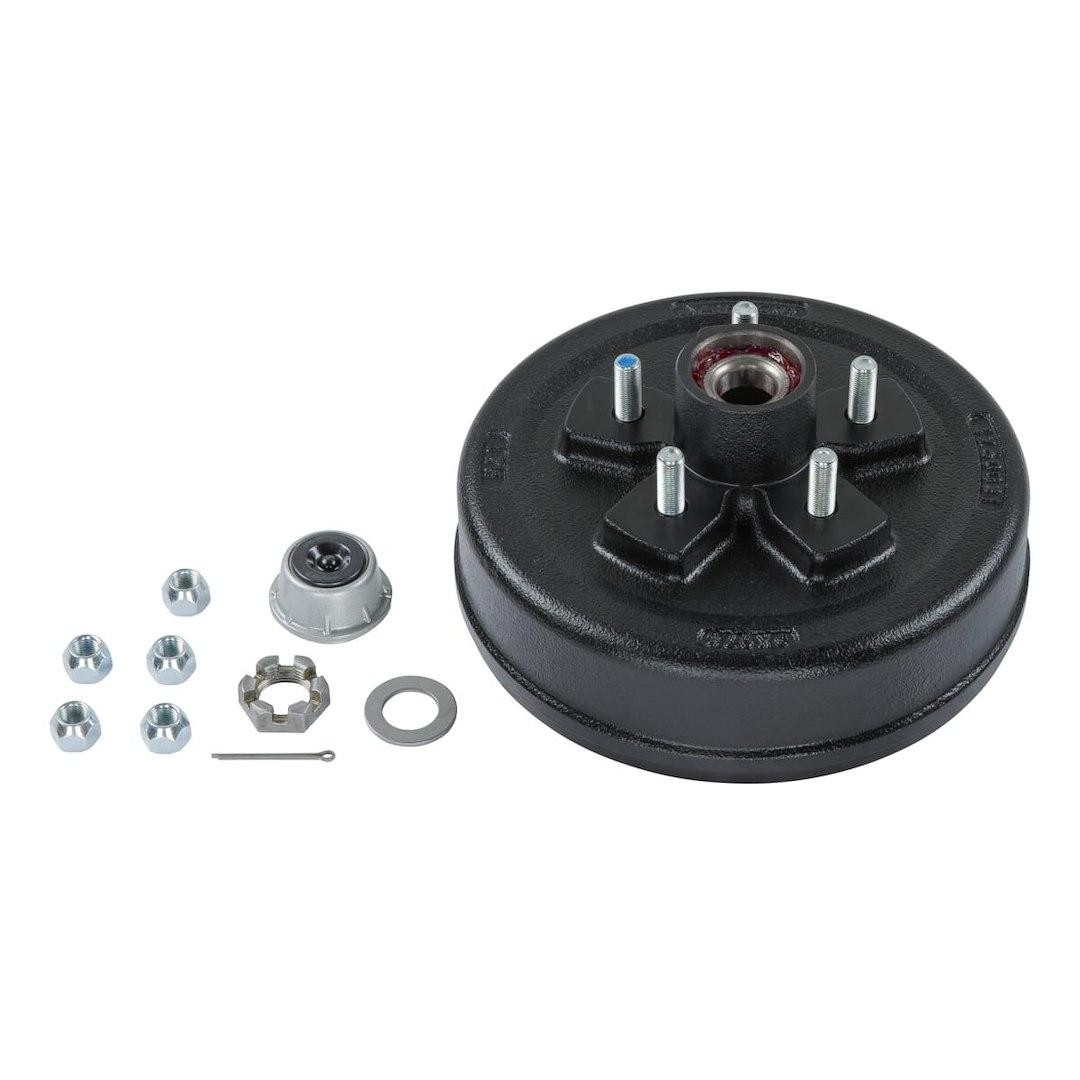 LIPPERT 2024013264 AP KIT - BRAKE HD 545 3.5K 1/2 STUD, Hub And Drum; Fits Lippert 3500 Pound Axle; 5 x 4-1/2 Inch Diameter Bolt Pattern; Electric Brakes; 10 Inch Diameter; Cast Iron - The Twister Group Tools product