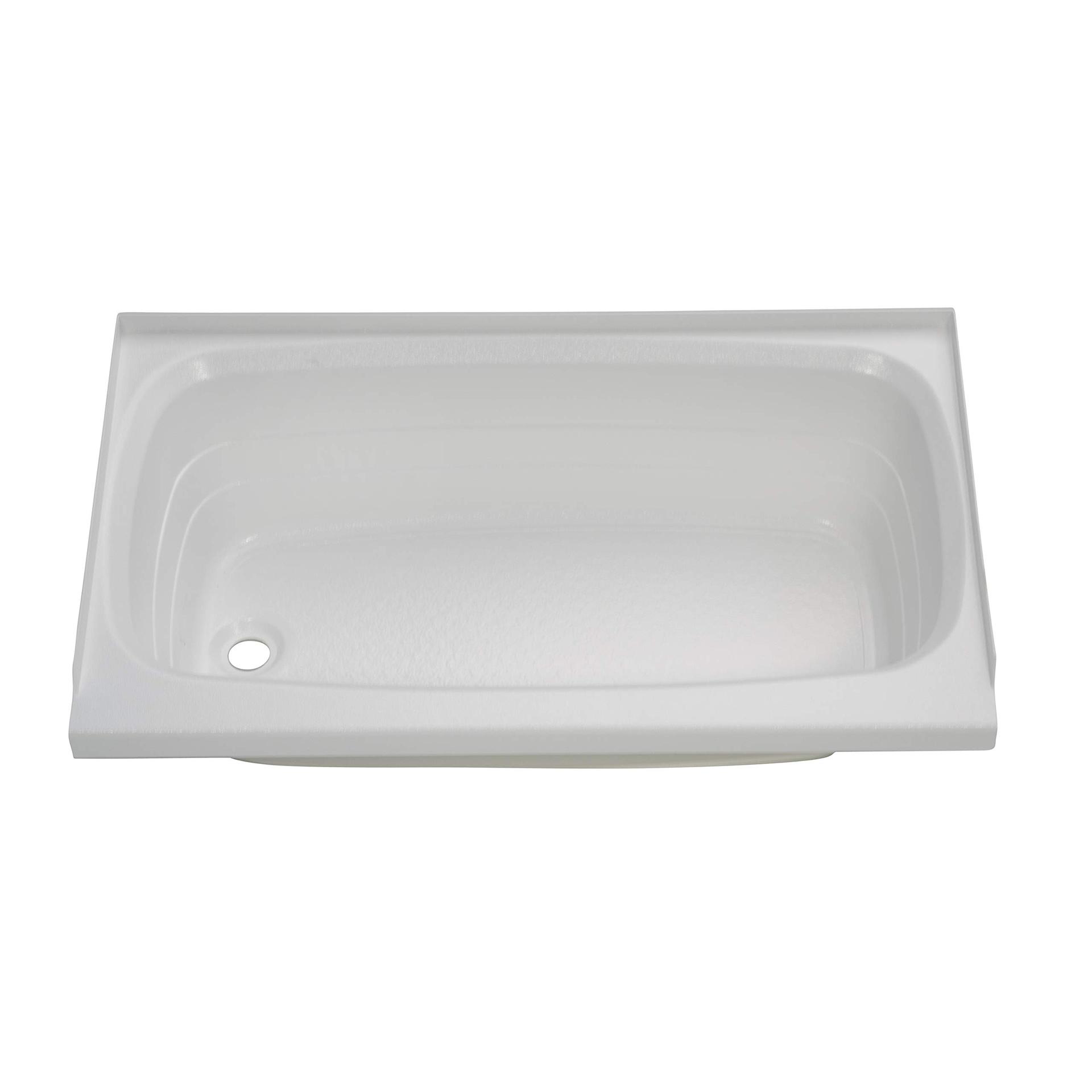 LIPPERT 209673 Replacement 24 INCH x 40 INCH White Bathtub with Left Drain, Scratch-Resistant ABS Acrylic for RVs, Travel Trailers, 5th Wheels, Motorhomes - W2440LHSPK - High quality product image showing LIPPERT 209673 Replacement 24 INCH x 40 INCH White Bathtub with Left Drain, Scratch-Resistant ABS Acrylic for RVs, Travel Trailers, 5th Wheels, Motorhomes - W2440LHSPK details and features
