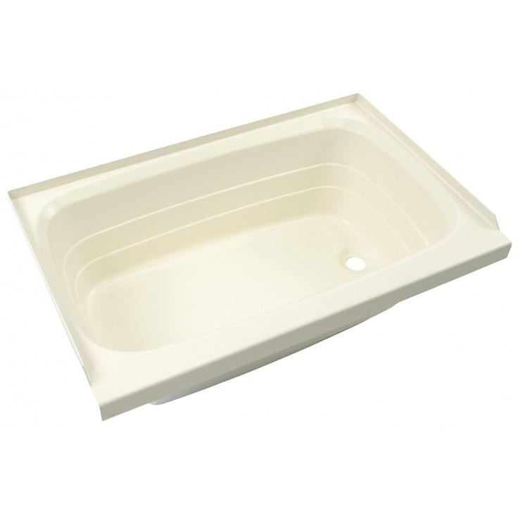 LIPPERT 209683 Replacement Bathtub with Right Drain, Scratch-Resistant ABS Acrylic for RVs, Travel Trailers, 5th Wheels and Motorhomes - High quality product image showing LIPPERT 209683 Replacement Bathtub with Right Drain, Scratch-Resistant ABS Acrylic for RVs, Travel Trailers, 5th Wheels and Motorhomes details and features