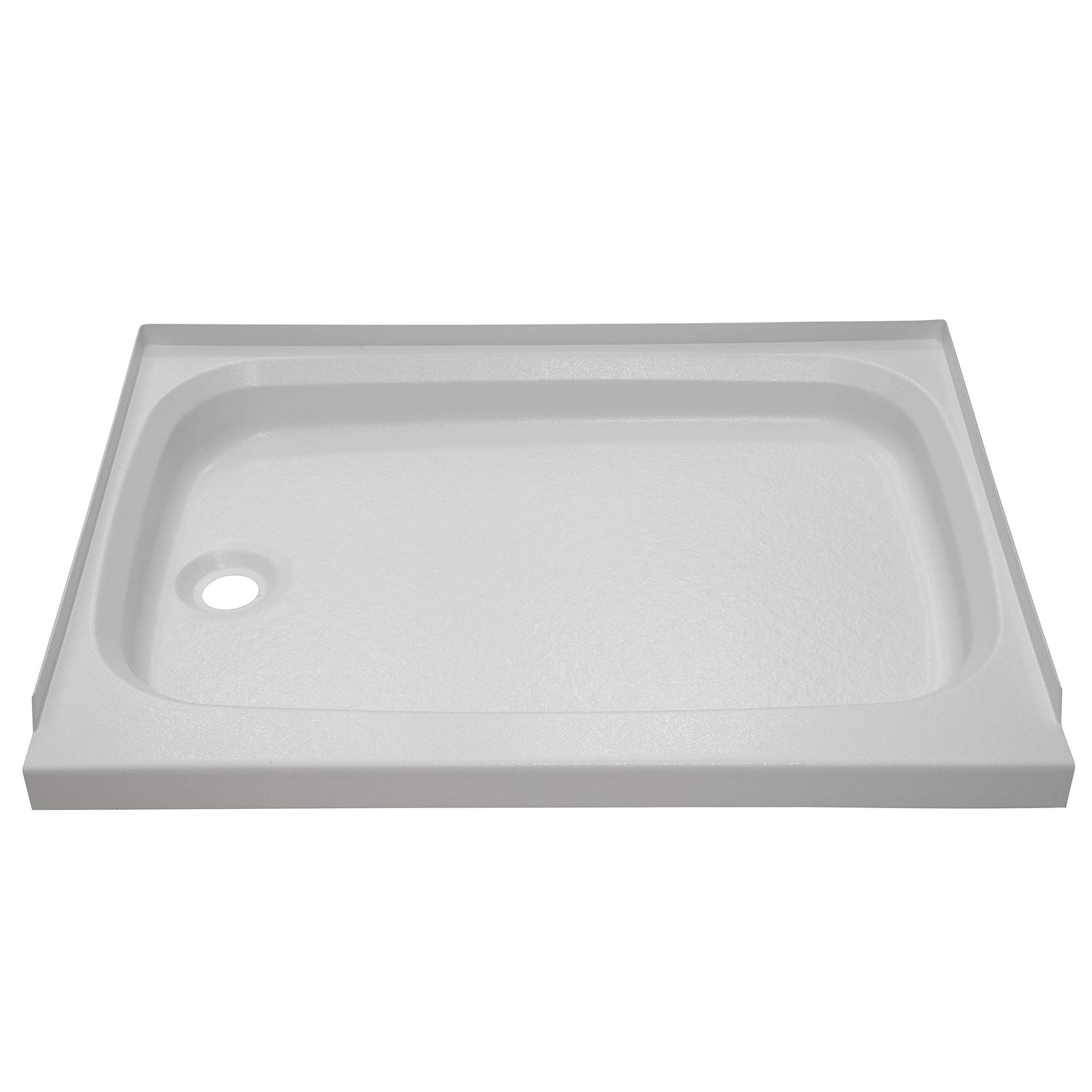LIPPERT 210369 Replacement Shower Pan with Left Drain, Scratch-Resistant ABS Acrylic for RVs, Travel Trailers, 5th Wheels and Motorhomes -,White, 24 Inch x 32 Inch - High quality product image showing LIPPERT 210369 Replacement Shower Pan with Left Drain, Scratch-Resistant ABS Acrylic for RVs, Travel Trailers, 5th Wheels and Motorhomes -,White, 24 Inch x 32 Inch details and features