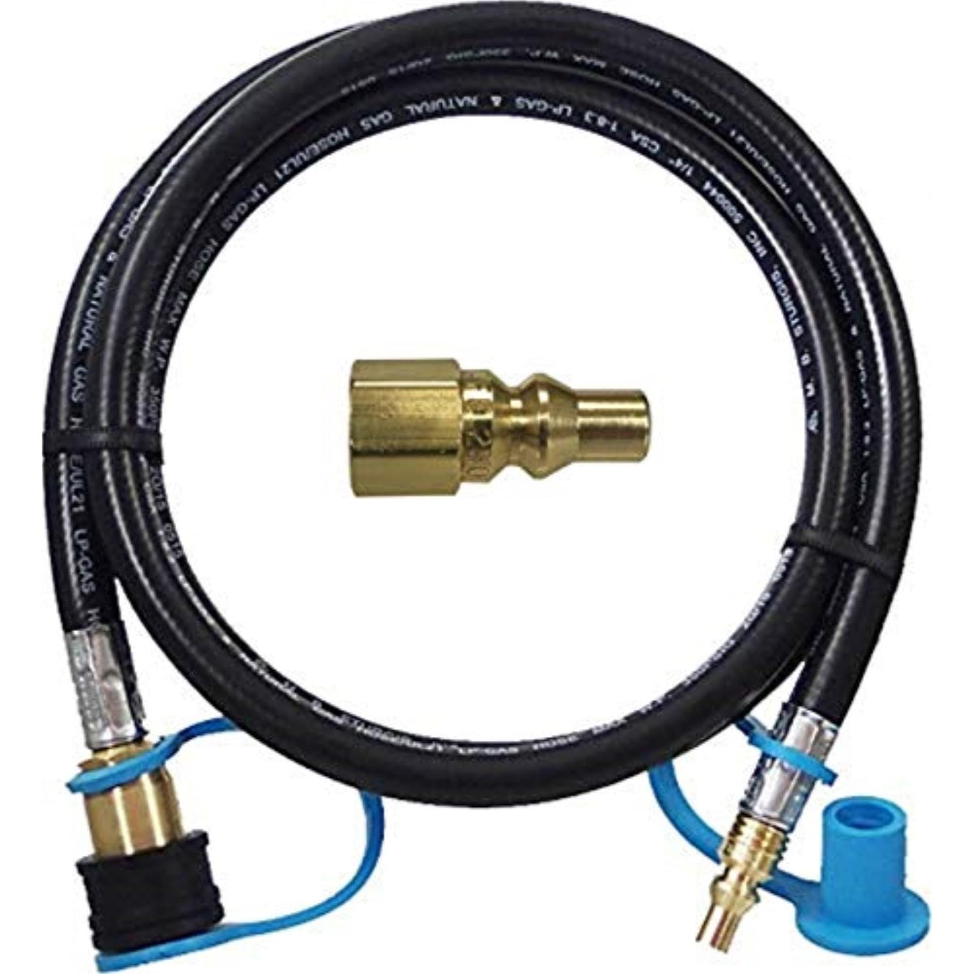 MB STURGIS 103009-72-MBS Quick Disconnect Conversion Kit (6 Feet) Compatible With Weber Q Grills - High quality product image showing MB STURGIS 103009-72-MBS Quick Disconnect Conversion Kit (6 Feet) Compatible With Weber Q Grills details and features