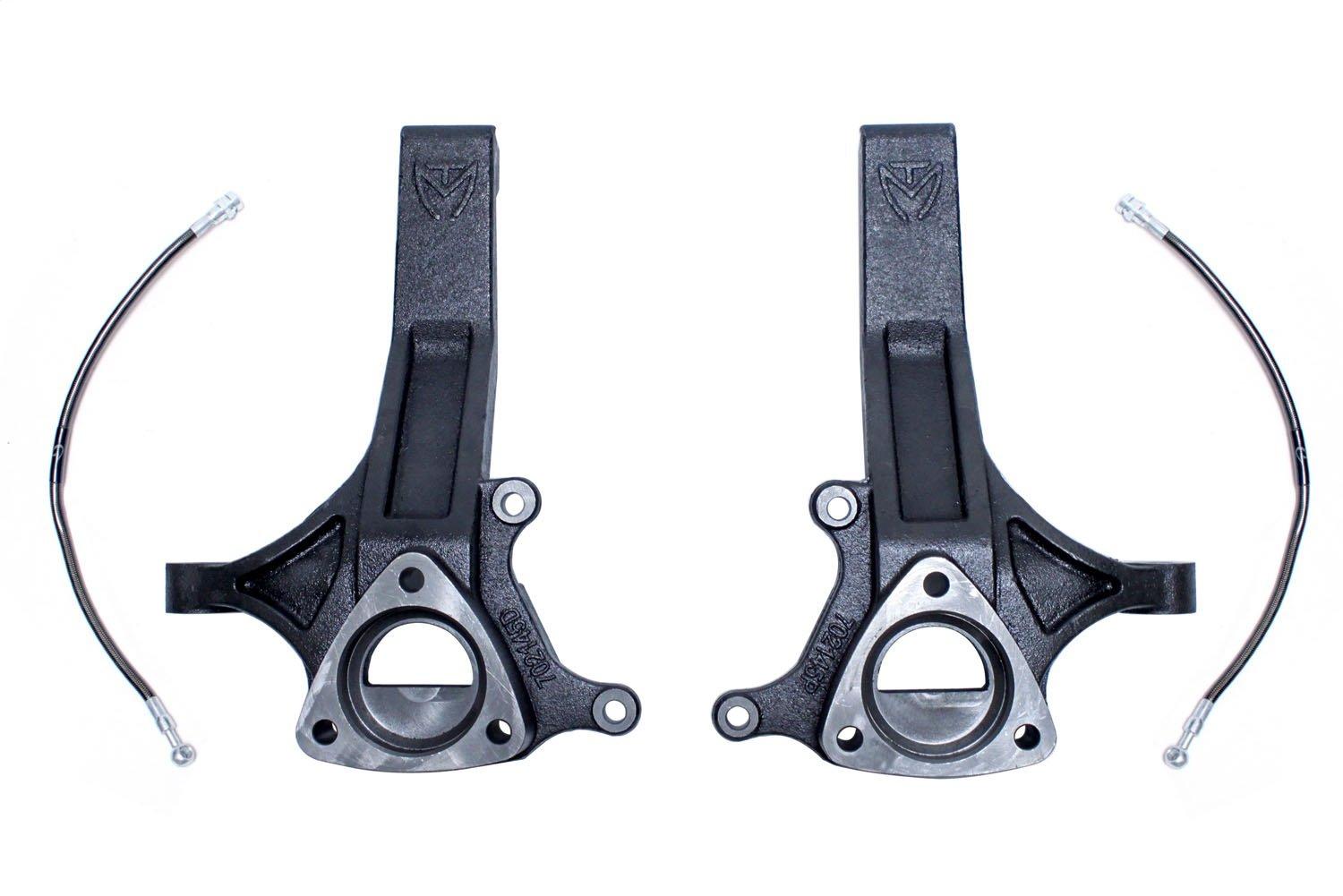 MAXTRAC 702145 Suspension Lift Spindles W/Extended Break Lines (2Wd) Dot Aprv - High quality product image showing MAXTRAC 702145 Suspension Lift Spindles W/Extended Break Lines (2Wd) Dot Aprv details and features